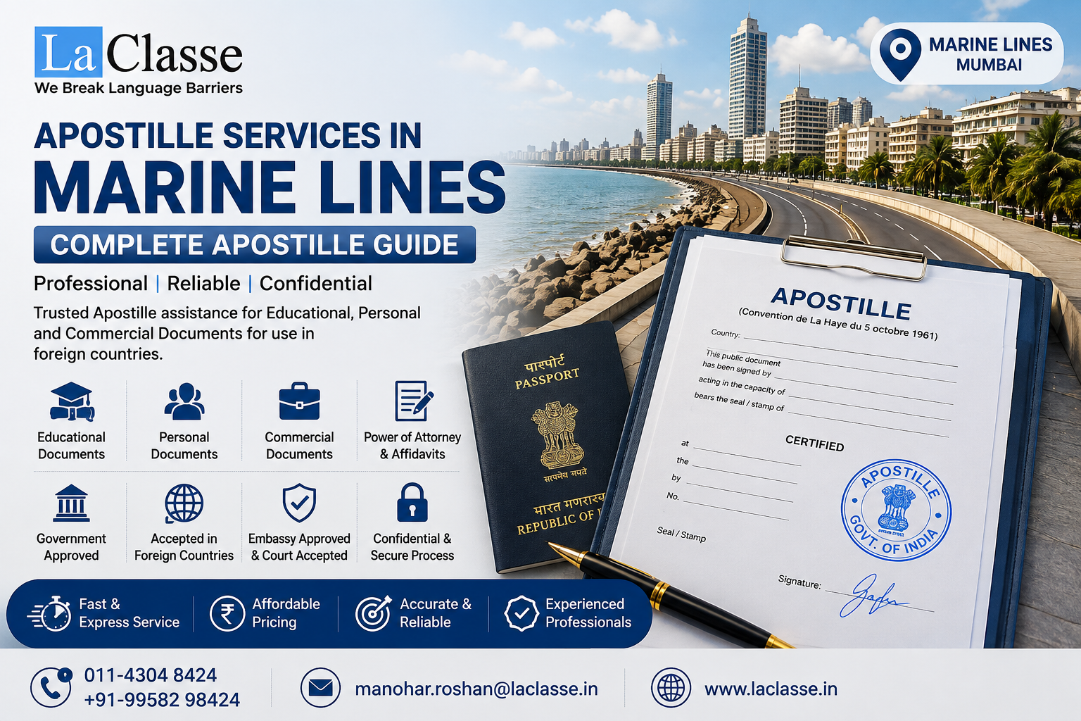 Apostille Services in Marine Lines: Complete Apostille Guide